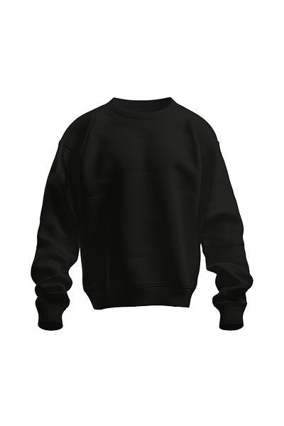 Zec Style Men's Fleece Basic Sweatshirt 3 Thread Raised Sweatshirt