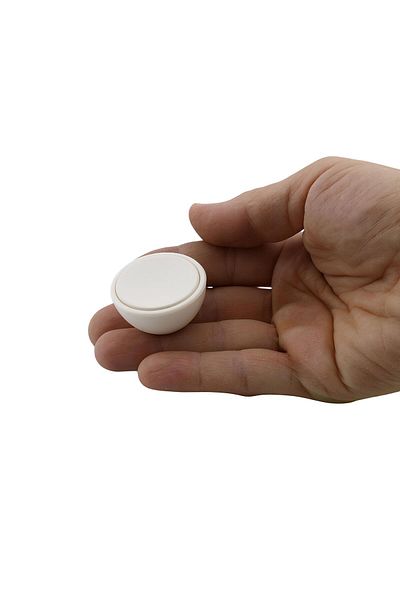 Badem10 Mâner cu buton din polimer de pian, culoarea pietrei de lună, mobilier, sertar de bucătărie, dulap, mâner, mânere