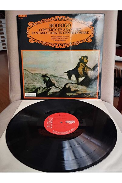 - Rodrigo Concierto De Aranjuez (RODRİGO’NUN GİTAR KONÇERTOSU) 1968 Ingiltere Basım 2.el