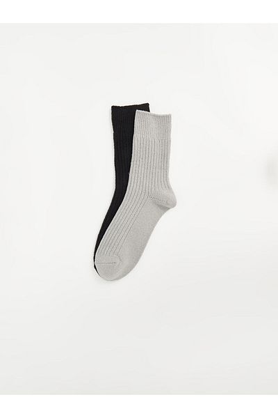 LC Waikiki Lcw Women's Flat Socks 2 Pack