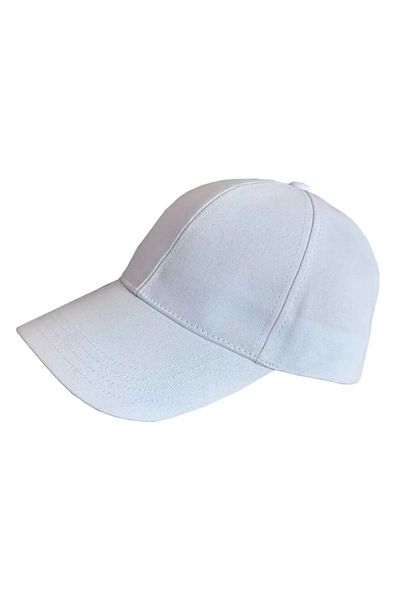 TrendAnces Λευκό σκουφάκι Unisex - Μοντέλο 2162