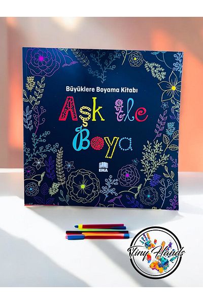 tiny hands Carte de colorat Mandala pentru adulți Vopsea cu dragoste Carte de colorat Mandala pentru bătrâni