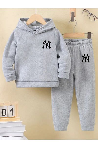 THEKONT Ny Printed Children's Tracksuit Set Code 20242912