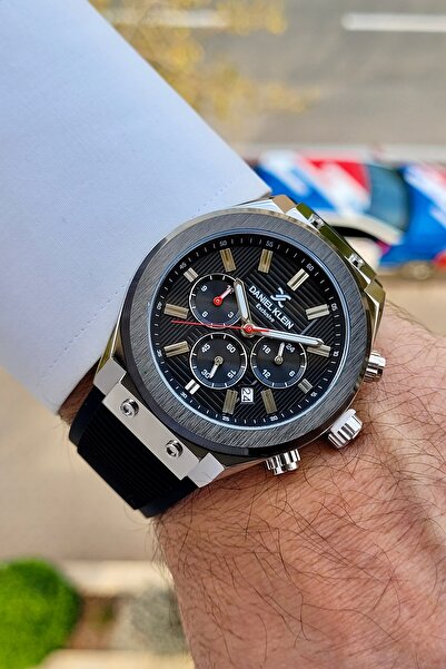 Daniel Klein Kasası Beyaz Kordonu Siyah Renk 24 Ay Garantili İç Göstergeleri ...