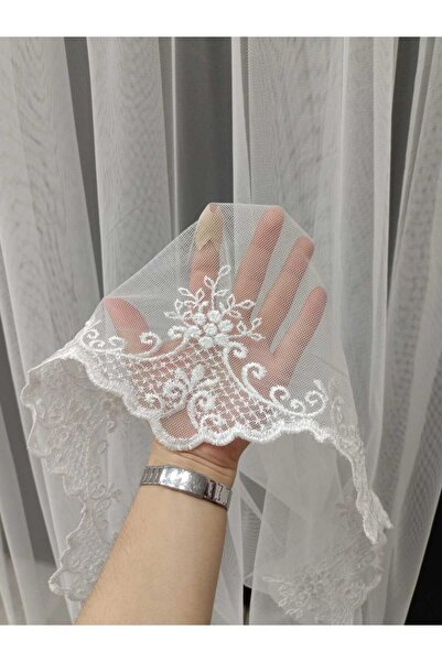 Epay ZEKİ-TÜL PERDE ÜTÜ İSTEMEZ BEYAZ TÜL PERDE SALON YENİ MODEL  KIRIŞMAZ SE...