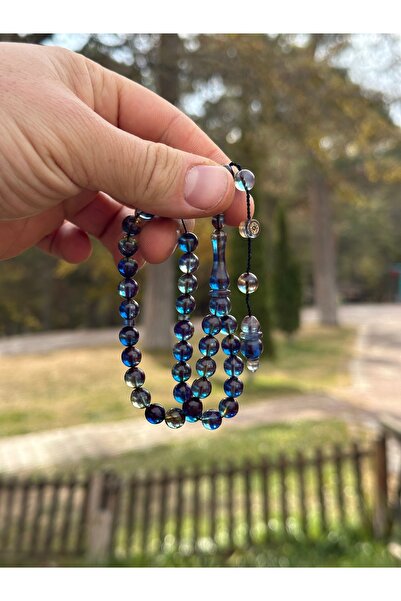 TESBİHSARAYI Rozariu de lungimea mâinii din chihlimbari de foc