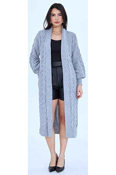 Lasirius Vysoce kvalitní dámský pletený kardigan, nadměrná standardní velikost