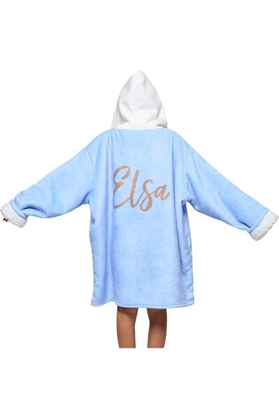 Disney Collection Disney Home Hanorac supradimensionat Pătură cu glugă pentru copii Hanorac supradimensionat din lână Sherpa