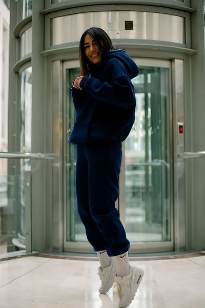 BayBayan Γυναικείο Σετ Φόρμας Oversize Thick Trend Model