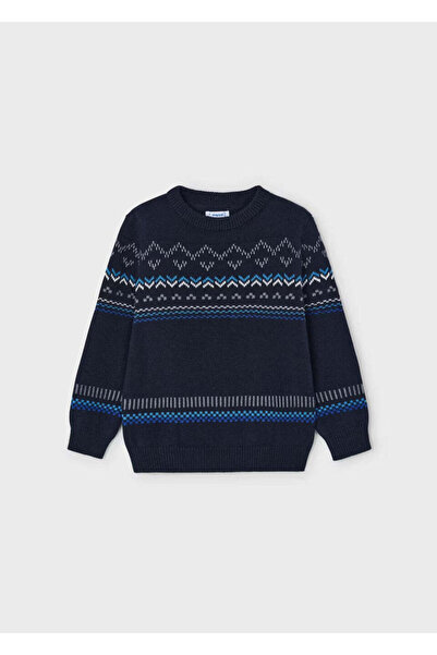 MAYORAL Boys Sweater 4344 Navy Blue