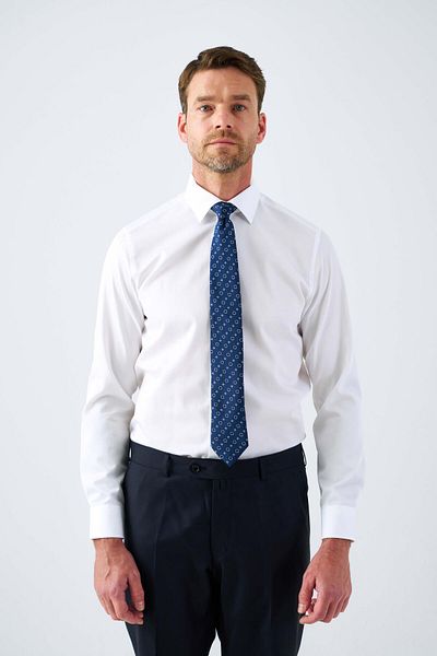 Paşahan Ανδρικό πουκάμισο Classic Collar 100% Cotton Comfort Fit