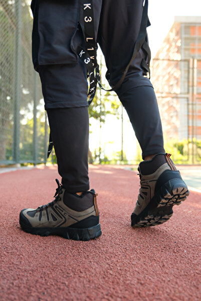 Riccon Eregnaer Men's Trekking Boots00121680 Sand Black