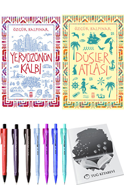 Timaş Yayınları Düşler Atlası ve Yeryüzünün Kalbi 2li Set + Hediyeli