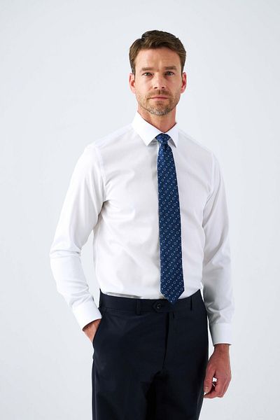 Paşahan Ανδρικό πουκάμισο Classic Collar 100% Cotton Comfort Fit