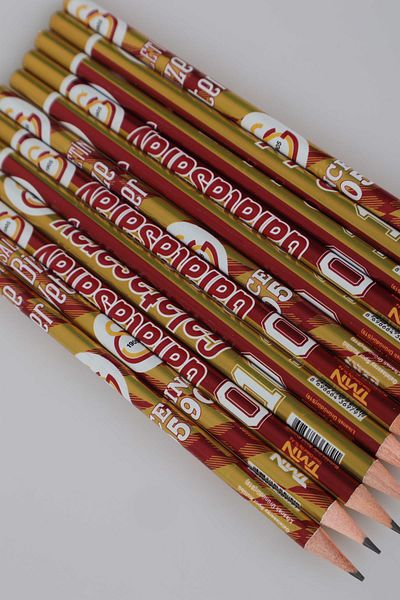 Galatasaray "Dekomus Pocket Notebook with Gift" Licensed 12 Pencils
