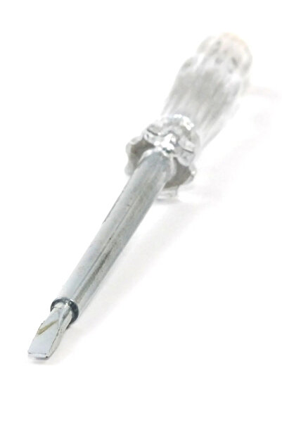 TOPALAKTİCARET Check Pen 19cm Electrical Check Pen Flat Tip Electrician Leakage Current Check Pen Screwdriver