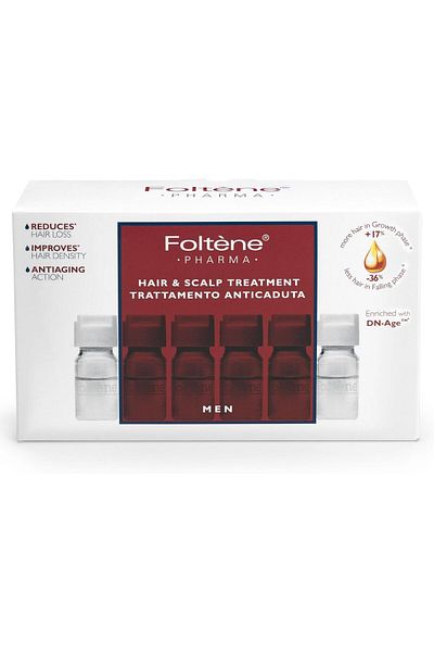 Foltene - Hair Loss Treatment Ampoules For Men 24 Ampoule -Value Pack