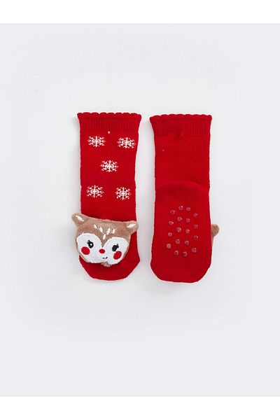 LC Waikiki LCW baby Printed Baby Girl Home Socks