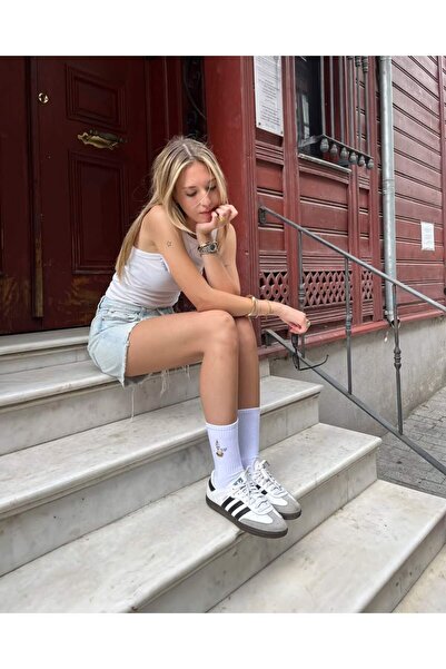 MONSIEUR CHAUSSETTE Двуслойни хавлиени чорапи CANDLE JENNER от органичен памук