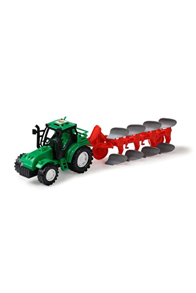 Doğan Oyuncak Dünyası Plow tractor set - motor toys - farm set - tractor toys - farm toys