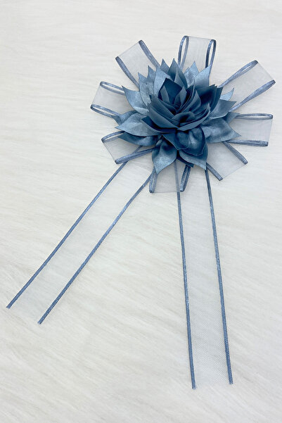 ZEYMERADE حلية باقة زرقاء ثلجية، زينة حنة لحفلات الزفاف والعريس وحفلات الزفاف...