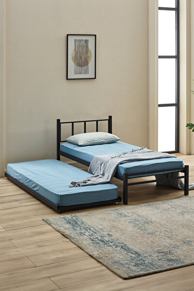 Metaliga Atlas Yavrulu Metal Karyola 80x190-90x190