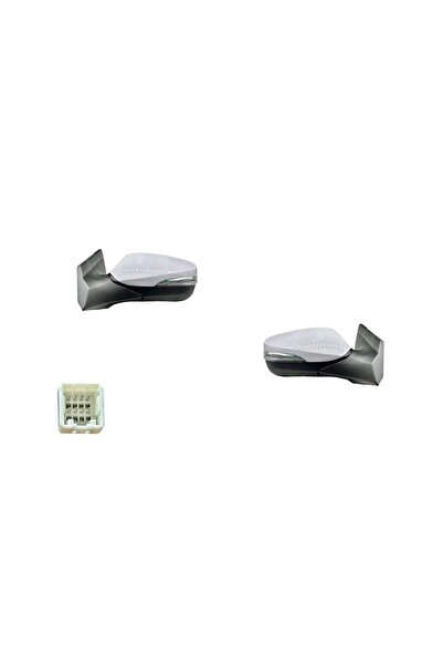 NS Nilser Auto Parts Accent Blue Dikiz Ayna Sağ-Sol Elek Sinyalli Katlanır 11-17