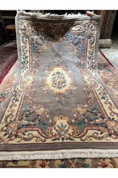 RD RAMAZAN DAĞ EL HALI SANATI El Dokuma  Kabartmalı Çin Halısı Ebat 240x150..