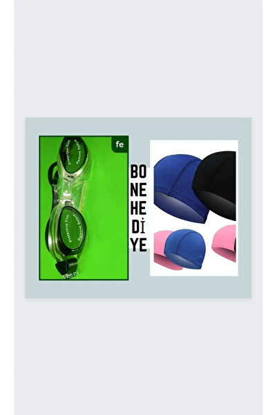 shop نظارات سباحة من السيليكون لحمام السباحة - مع سدادة أذن وغطاء قماش هدية (...