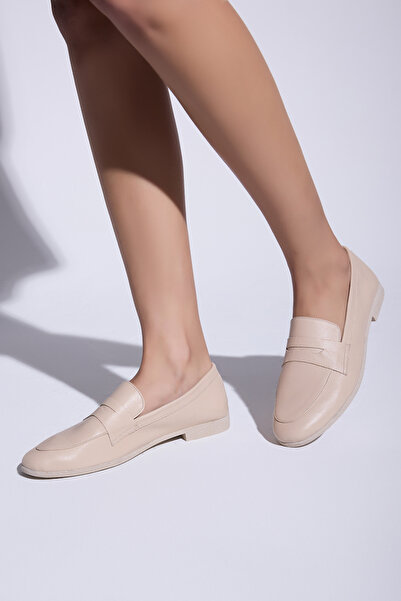 Eric Nurnberg Zeta Hakiki Deri Kadın Loafer