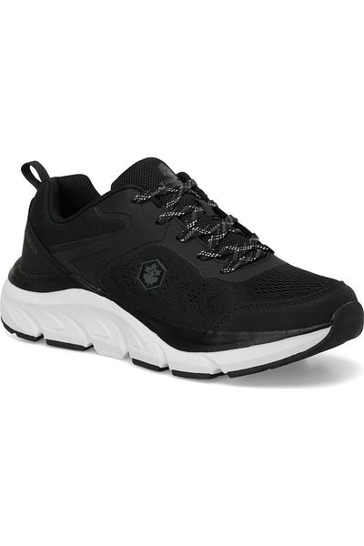 lumberjack Office 4FX Black White - Anatomical Comfort Casual Sneakers