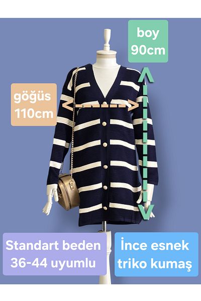 ENDAMIM long knitwear cardigan