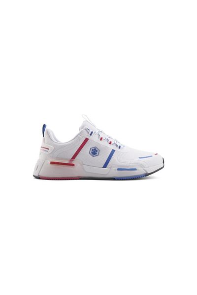 lumberjack Murda 4fx - Λευκά και Κόκκινα Ανατομικά Casual Αθλητικά Παπούτσια