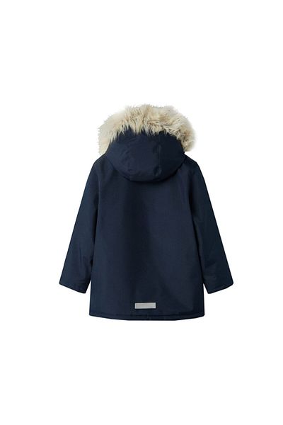 Name it Nkmillo Kids Parka - Long Fo Noos, Casual Coat, Dark-Sapphire Navy