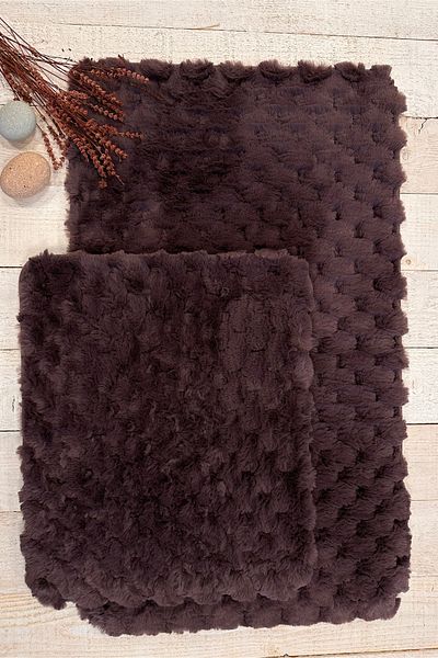 ZEBRA CASA Pansy 2-Piece Mat Set