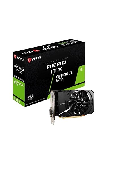 MSI GTX1650 4GB AERO ITX GDDR6 128bit HDMI DVI DP PCIe 16X v3.0
