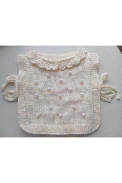 NUMİSTORE El örgüsü kırem renk çocuk süveteri