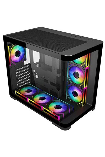 GAMEBOOSTER GB-G2851BB SEA WIEW 7-RGB FANLI GAMING MID-TOWER PC KASASI