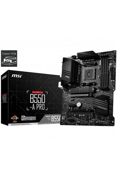 MSI B550-A Pro Ddr4 M2 Pcie Nvme HDMI Dp Pcie 16X V4.0 Am4 Atx to Pcb Notification