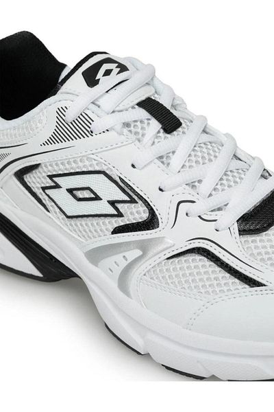 Lescon LOTTO ATHENS 4FX - WHITE BLACK Ανατομικά Παπούτσια Τρεξίματος
