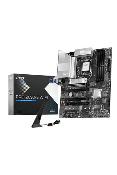 MSI Pro Z890-S Wifi-7 Ddr5 Thunderbolt-Hdmi-Dp Pcie 5.0 1851P Atx