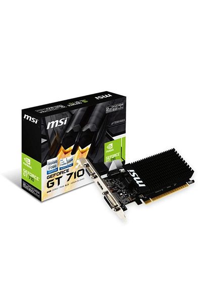 MSI Gt 710 2gd3h 2gb Lp Ddr3 64bit Dvı/hdmi/vga