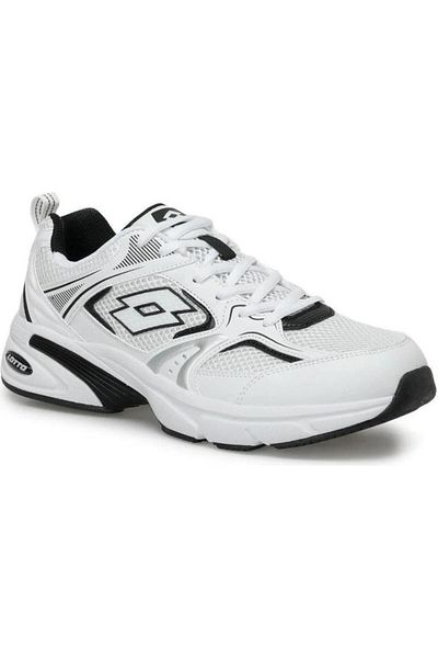 Lescon LOTTO ATHENS 4FX - WHITE BLACK Ανατομικά Παπούτσια Τρεξίματος