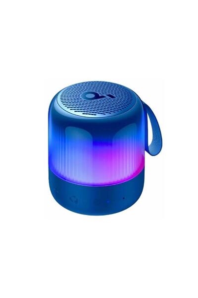 Anker Φορητό ασύρματο ηχείο SoundCore Glow Mini, 8W, 12 ώρες αναπαραγωγής, ήχος 360°, IP67, μπλε