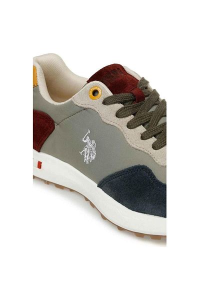 lumberjack U.S.POLO ASSN COOPER MULTI 3FX OLIVE COMFORT CASUAL ΚΑΘΗΜΕΡΙΝΗ ΑΘΛΗΤΙΚΑ ΠΑΠΟΥΤΣΙΑ