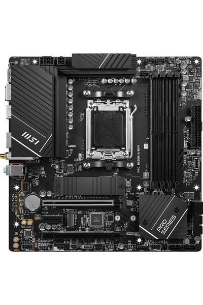 MSI Pro B650M-A Wifi-6E Ddr5 Hdmi-Dp Pcie 4.0 Am5 Matx