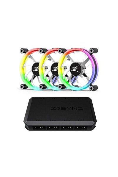 Zalman ZM-LF120 Premium Çift Taraflı ARGB 120mm Kasa Fanı