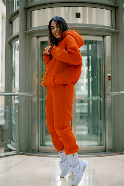 CMZ COLLECTİON Set de trening pentru femei, fără imprimeu, simplu, supradimen...