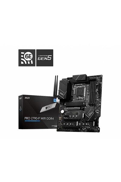 MSI Pro Z790-P Wifi-6E Ddr4 HDMI Dp Pcie 16X V5.0 1700P Atx - Pc Performance