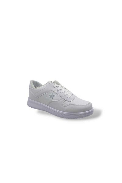 Zerhan Lutton 4027 White Men's Sneakers - Large Size 45 46 47 48
